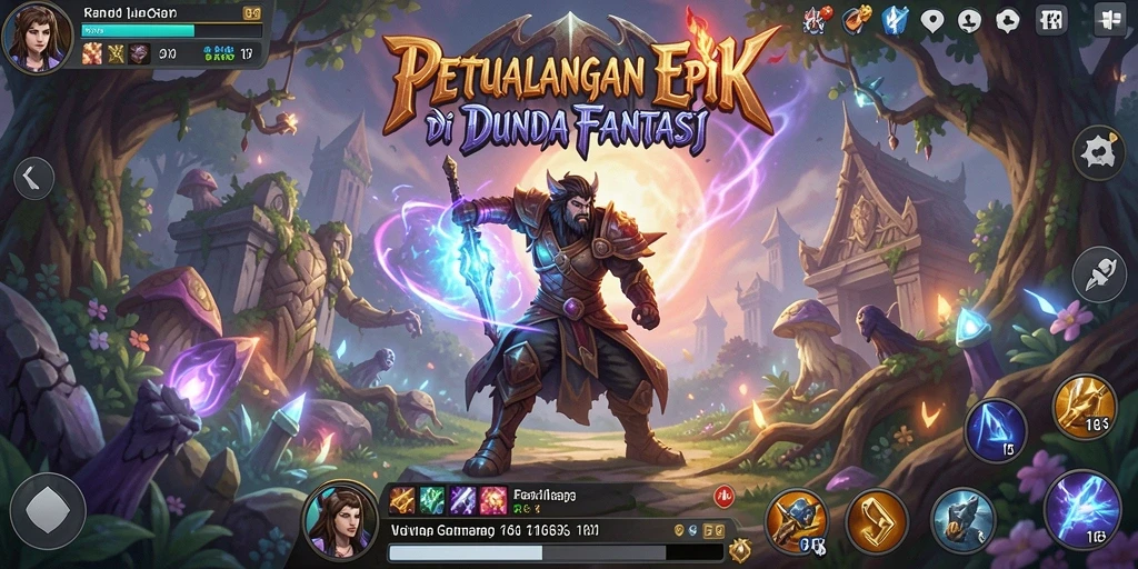 Gameplay RPG yang mendebarkan di 116X dengan grafik menawan.