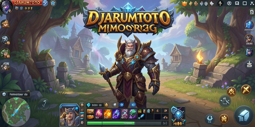 Tampilan seru dari gameplay MMORPG DJARUMTOTO dengan karakter dan dunia yang menakjubkan.
