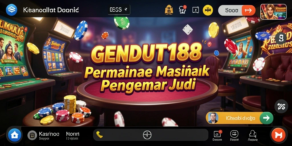 Screenshot gameplay GENDUT188 menampilkan suasana kasino yang menegangkan dan seru.