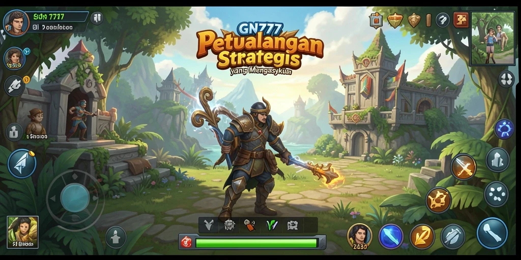 Screenshot dari gameplay GN777 menunjukkan aksi pertempuran yang mendebarkan.