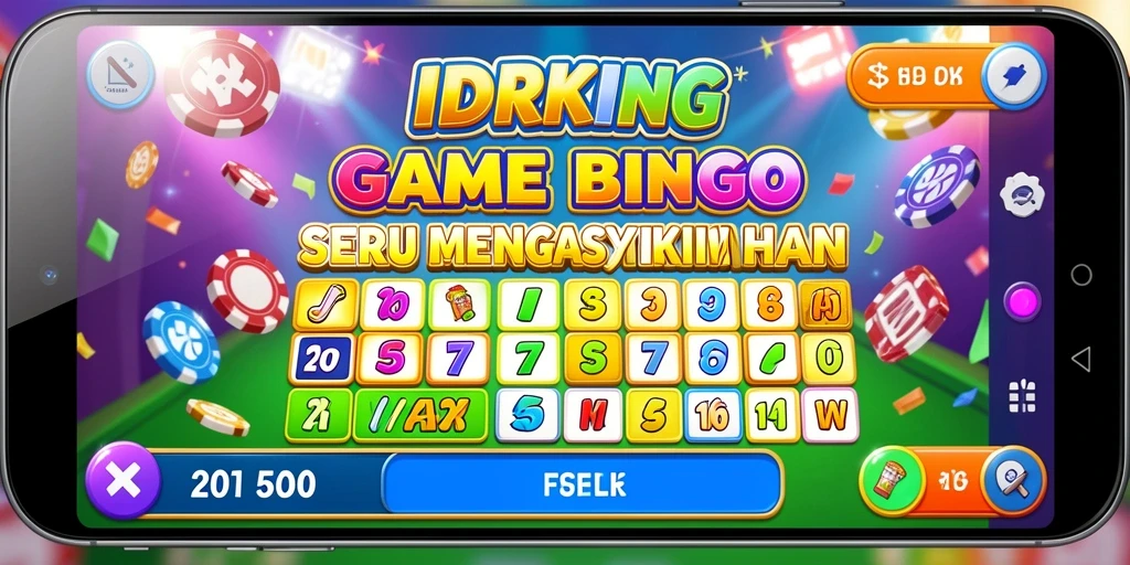 Tampilan gameplay Bingo yang menarik dan interaktif.