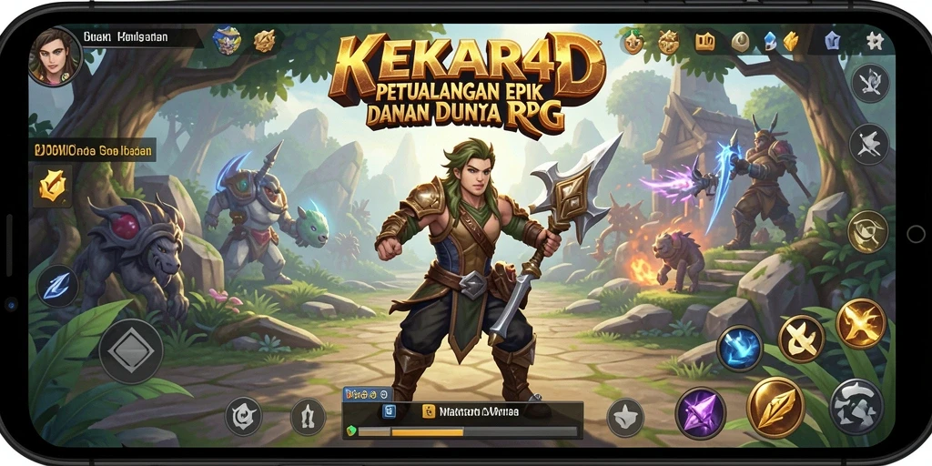 Gameplay RPG yang seru dan mendebarkan di KEKAR4D.