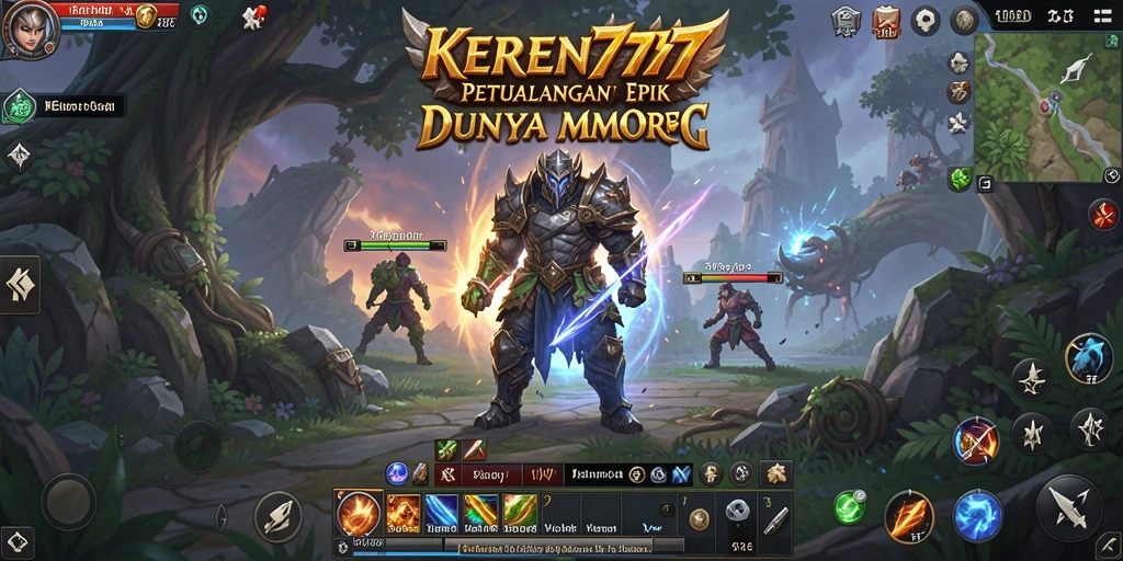 Tampilan gameplay KEREN777 yang menakjubkan dalam dunia MMORPG.