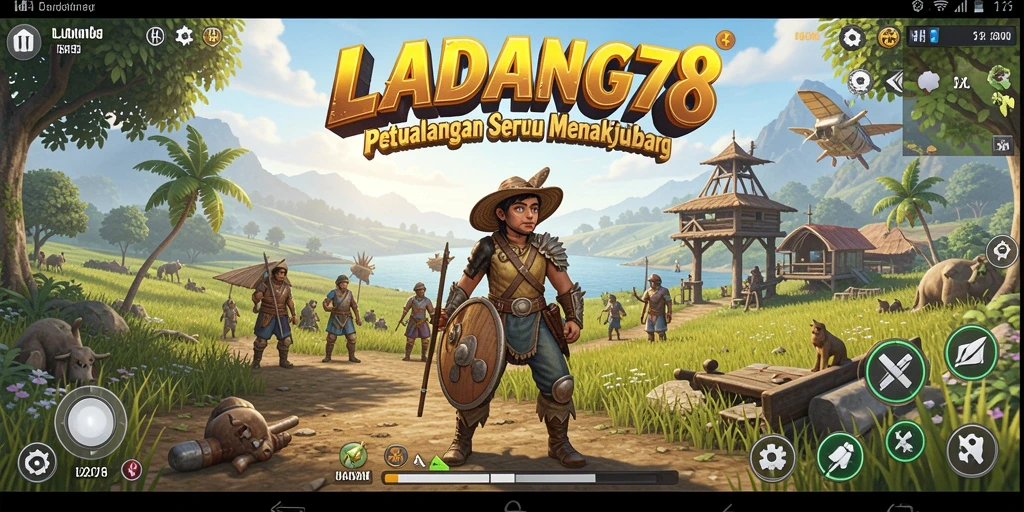 Tampilan gameplay LADANG78 yang memukau dalam petualangan seru.