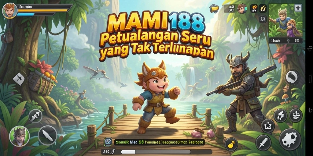 Tampilan menarik dari gameplay petualangan MAMI188.