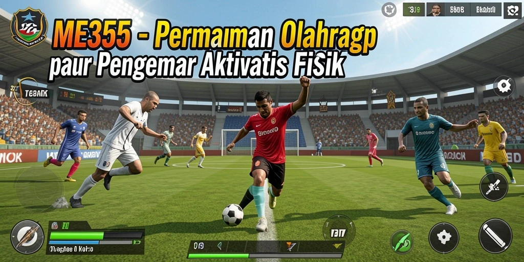 Tampilan gameplay seru dalam ME355 dengan grafis menawan.