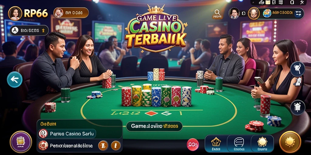Screenshot menunjukkan gameplay langsung yang mengasyikkan di RP66.