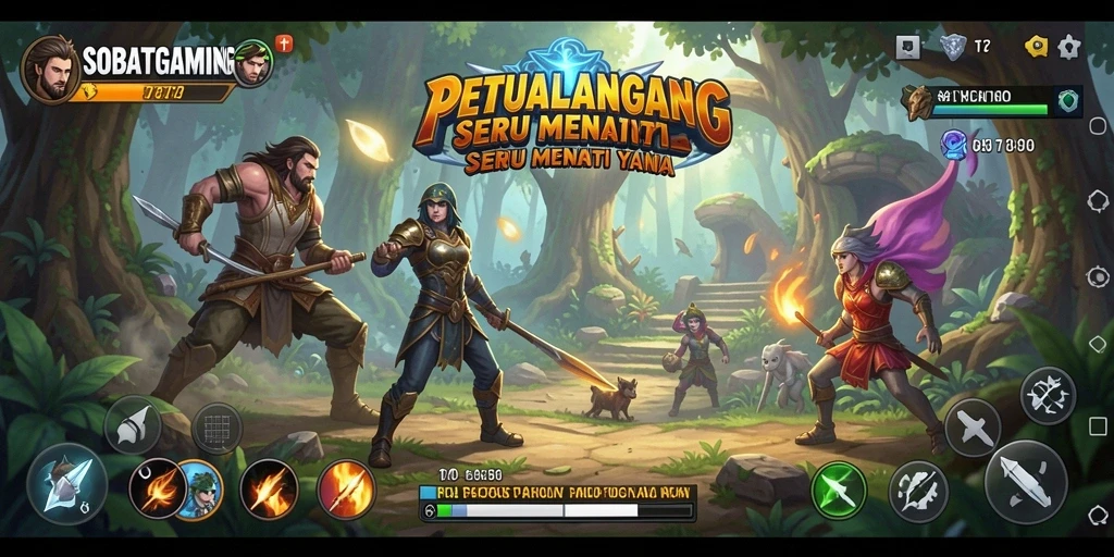 Tampilan gameplay SOBATGAMING yang menarik dan penuh aksi.