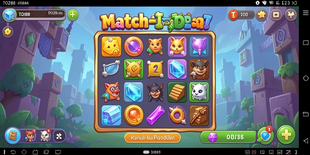 Gameplay menarik TO288 dengan grafis cerah dan efek suara yang meriah.