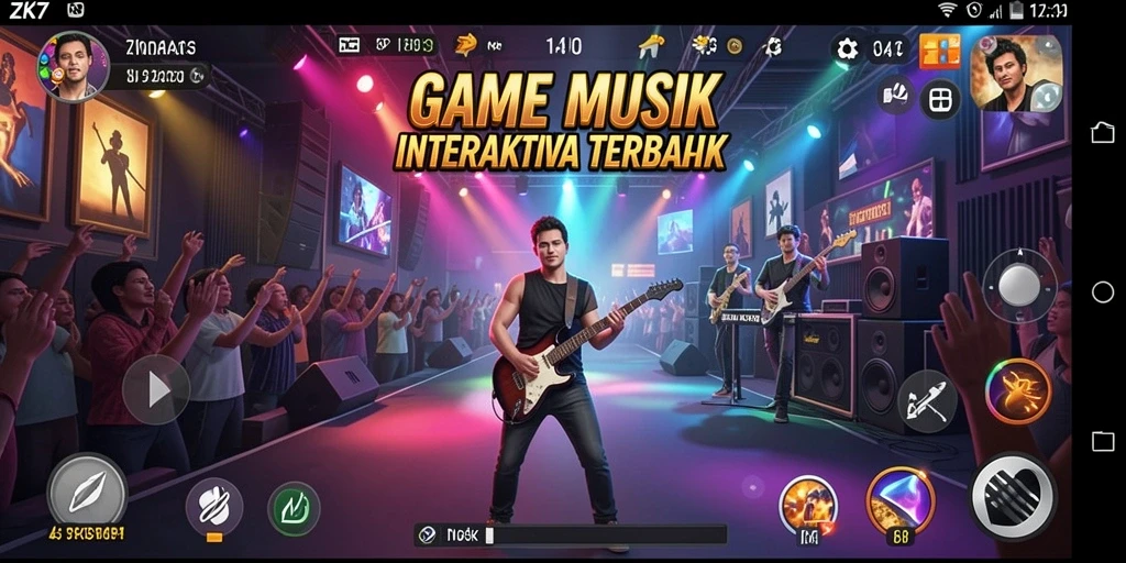 Tampilan gameplay ZK7 yang menarik dan interaktif.